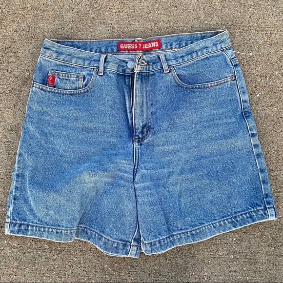 VINTAGE guess ? jean shorts - Picture 5 of 11